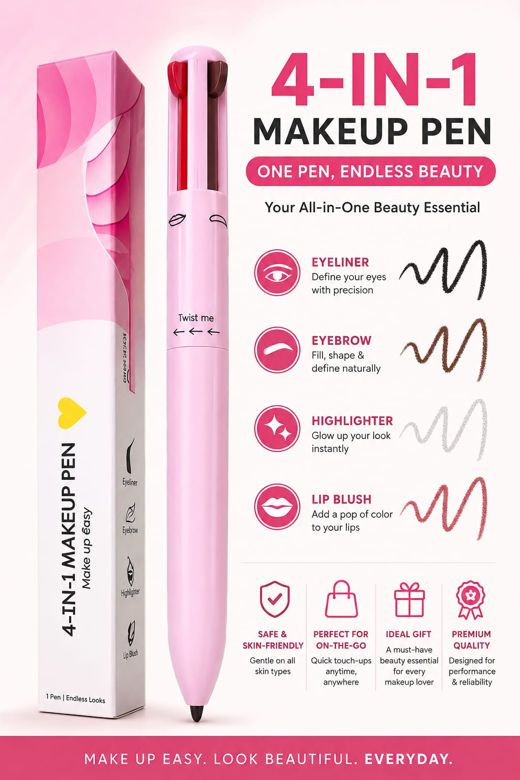 LumiTouch 4-in-1 Beauty Pen